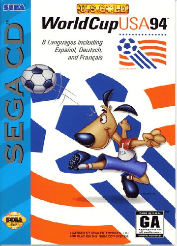 carátula usa 94 cd World Cup USA 94 CD Mega CD