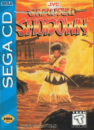 miniatura samurai cd Samurai Shodown Cd Mega CD