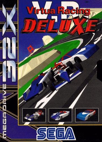 virtua racing deluxe caráctula Virtua Racing Deluxe